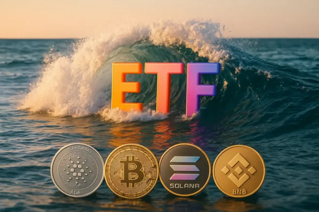 Волна ETF: какие криптовалюты вскоре попадут в инвестиционные фонды